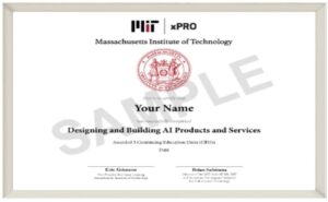 MIT AI PROFESSIONAL CERTIFICATE