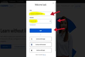 Coursera Account login