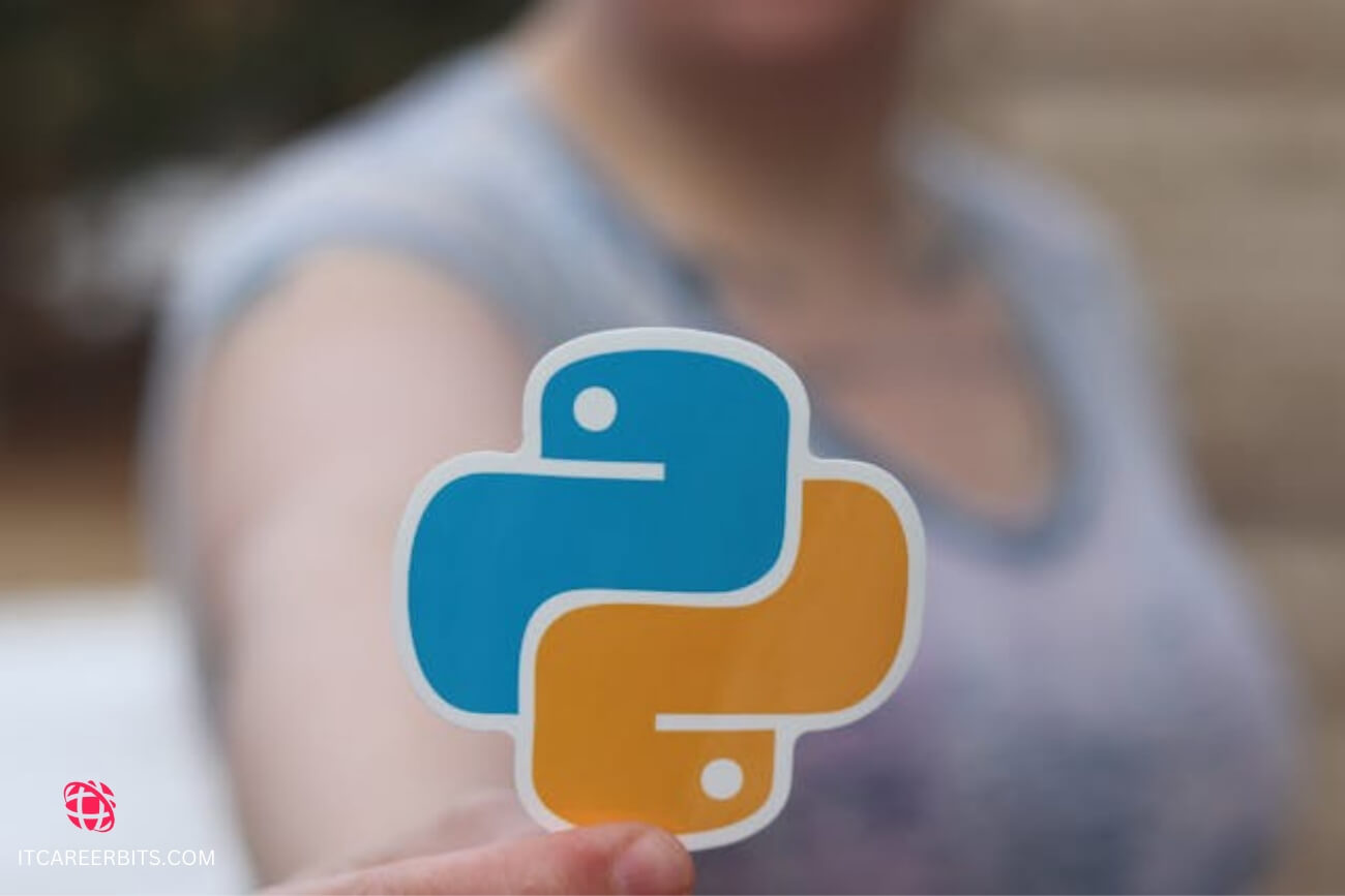 Python programming language logo